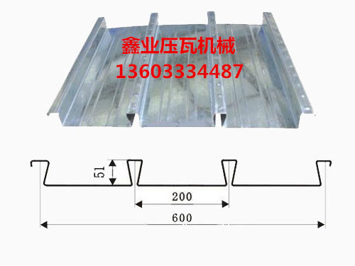 600闭口楼承板机